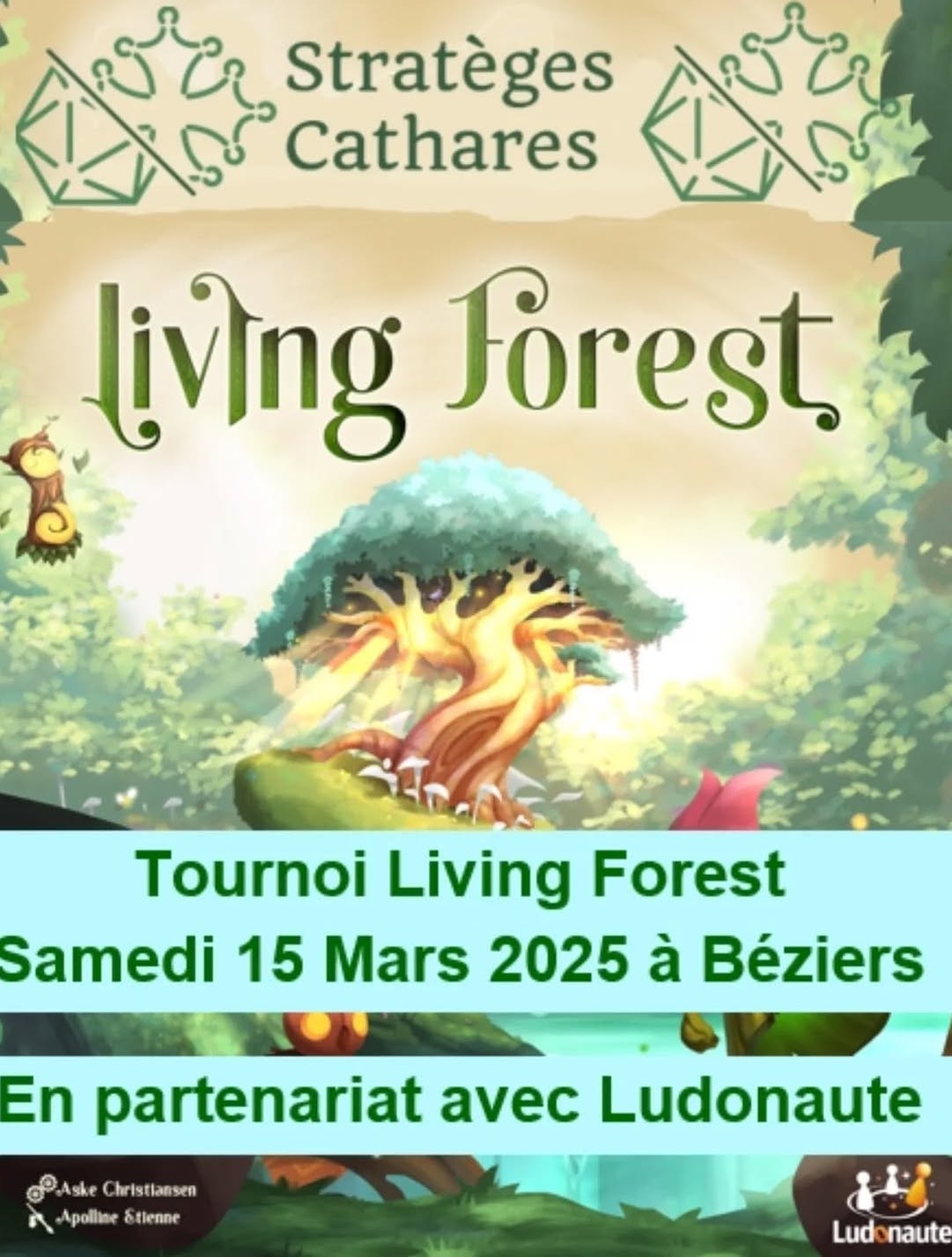 Tournoi Living Forest 15 mars Béziers