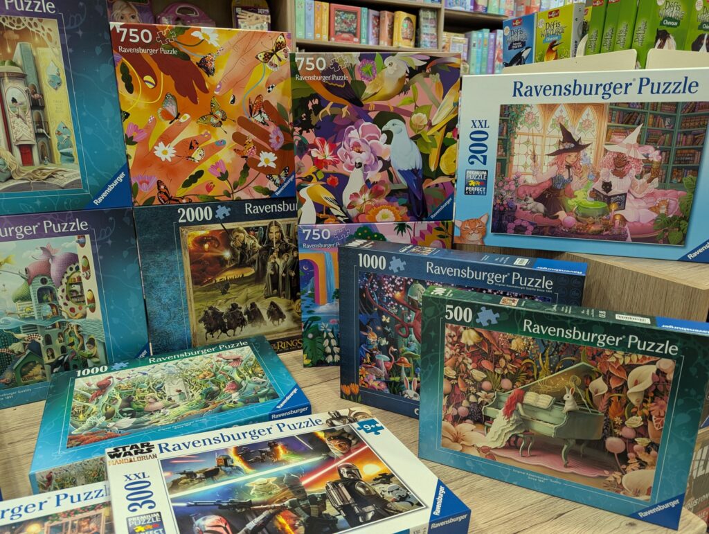 Nouveaux puzzles à la Boutique en Jouets Béziers
